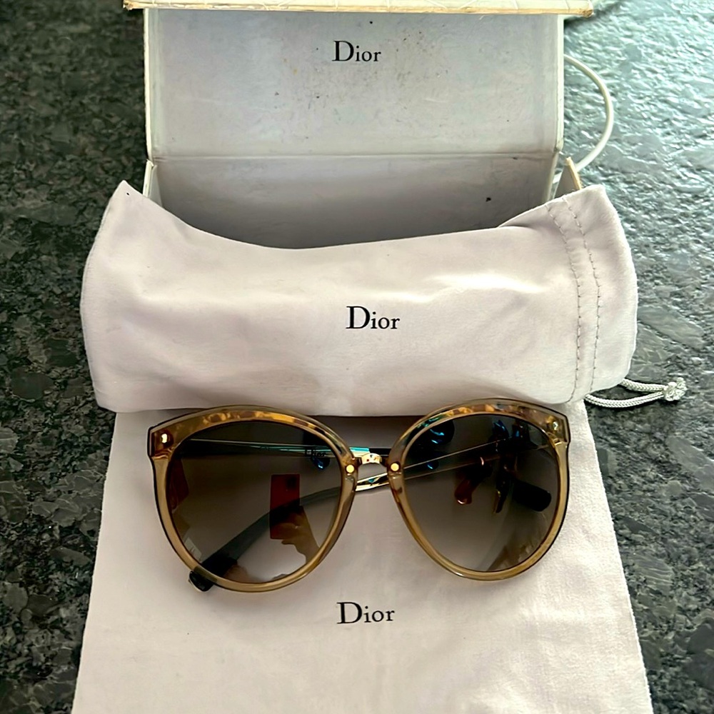 Christian Dior Sunglasses Frozen 1 brown tone never used